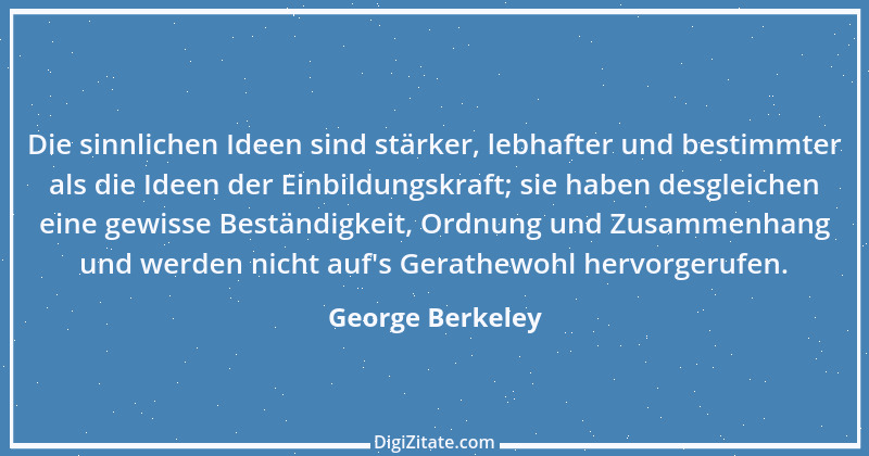 Zitat von George Berkeley 8