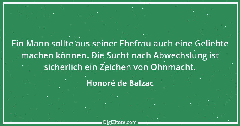 Zitat von Honoré de Balzac 603