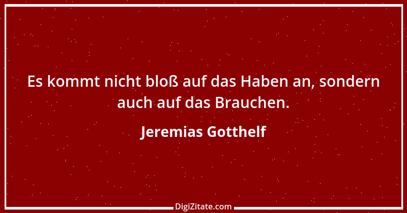 Zitat von Jeremias Gotthelf 138