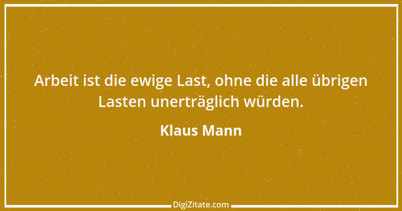 Zitat von Klaus Mann 1