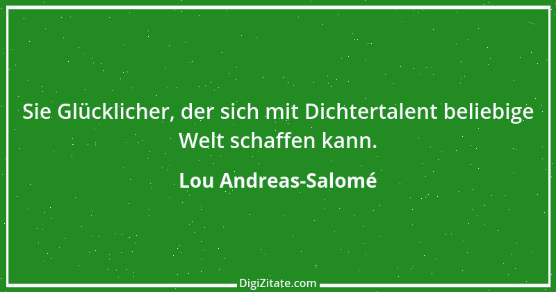 Zitat von Lou Andreas-Salomé 19