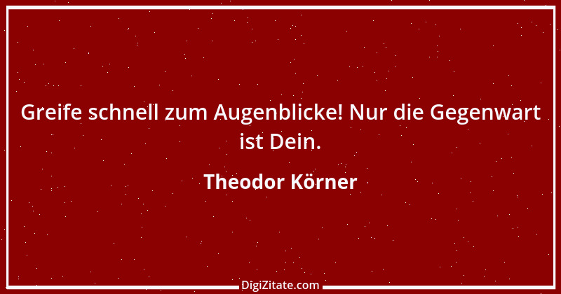 Zitat von Theodor Körner 21