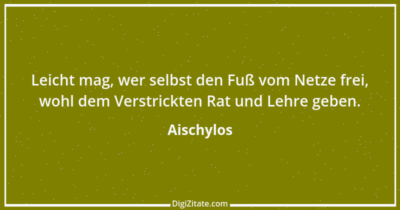 Zitat von Aischylos 14