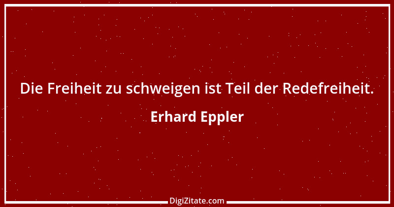 Zitat von Erhard Eppler 12