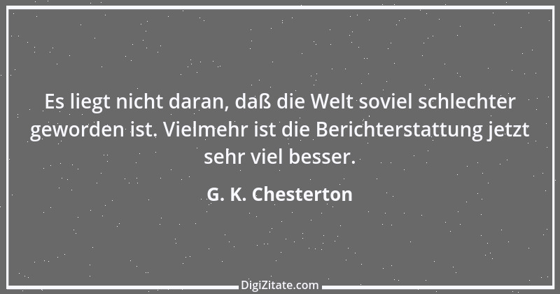 Zitat von G. K. Chesterton 23