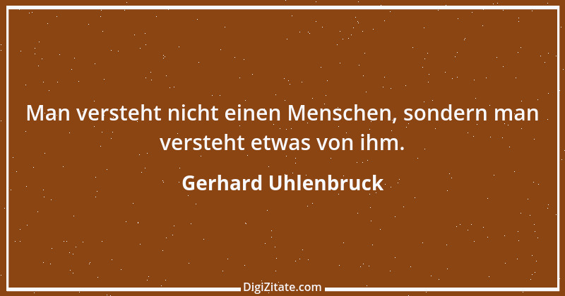 Zitat von Gerhard Uhlenbruck 295