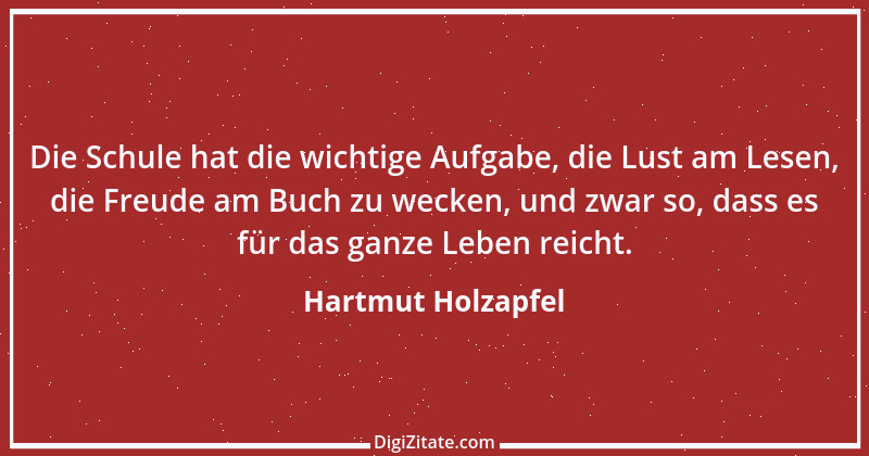 Zitat von Hartmut Holzapfel 6