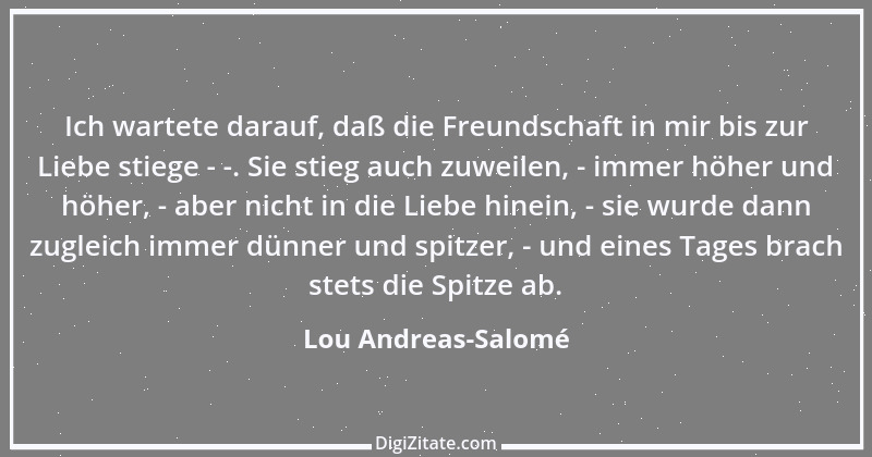 Zitat von Lou Andreas-Salomé 20