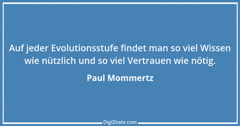 Zitat von Paul Mommertz 197