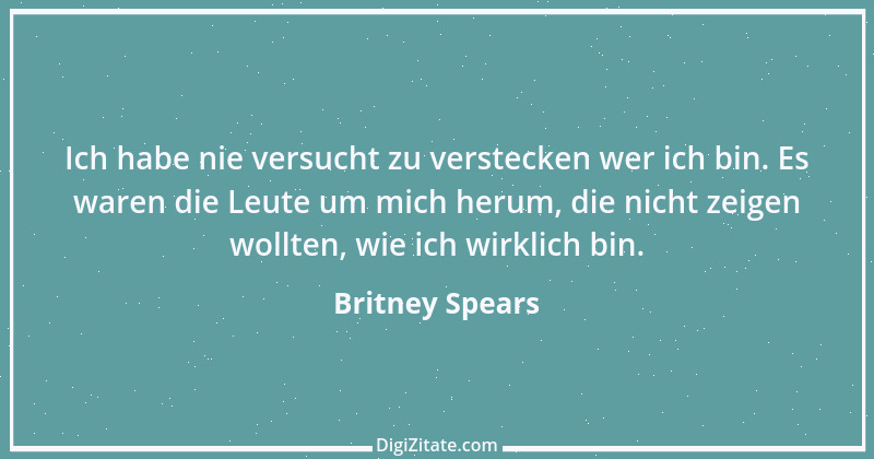 Zitat von Britney Spears 3