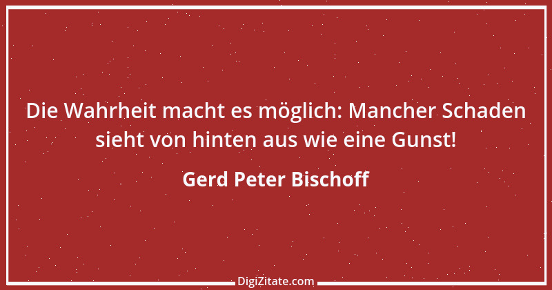 Zitat von Gerd Peter Bischoff 34