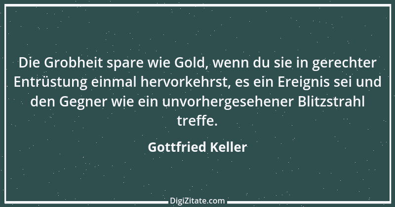 Zitat von Gottfried Keller 48