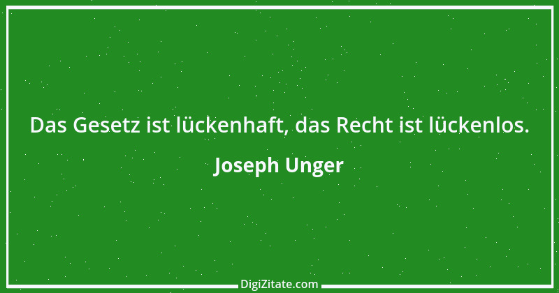 Zitat von Joseph Unger 18