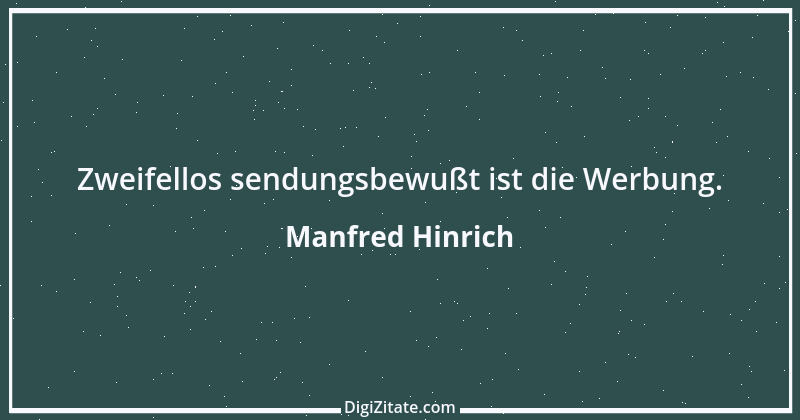 Zitat von Manfred Hinrich 975