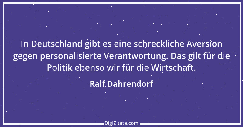 Zitat von Ralf Dahrendorf 2