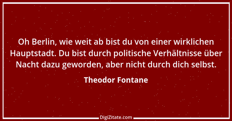 Zitat von Theodor Fontane 63