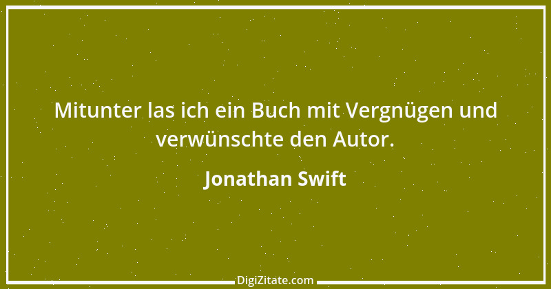 Zitat von Jonathan Swift 44