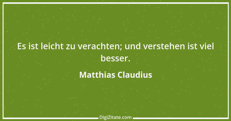 Zitat von Matthias Claudius 174