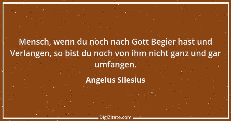 Zitat von Angelus Silesius 78