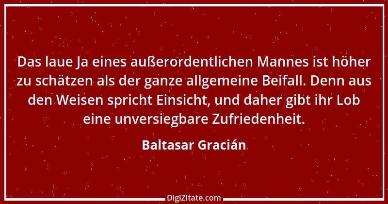 Zitat von Baltasar Gracián 282