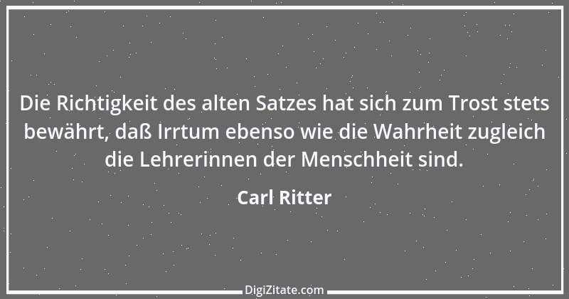 Zitat von Carl Ritter 3