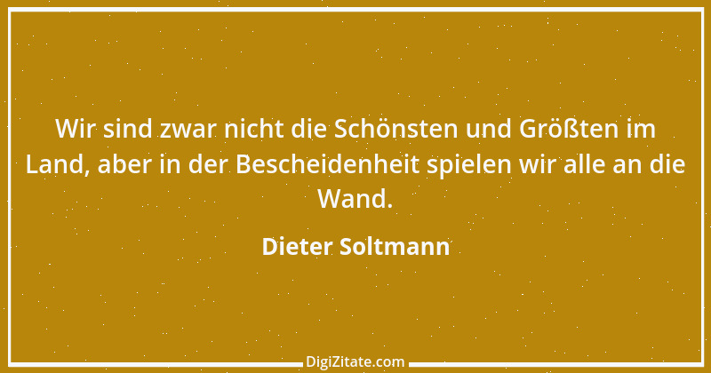 Zitat von Dieter Soltmann 1