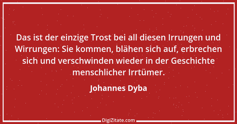 Zitat von Johannes Dyba 2