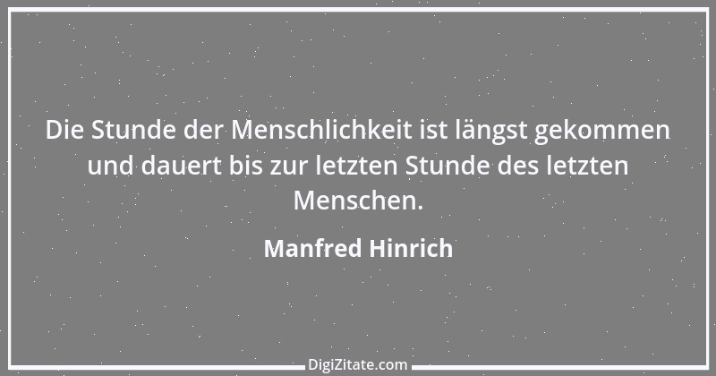 Zitat von Manfred Hinrich 1651