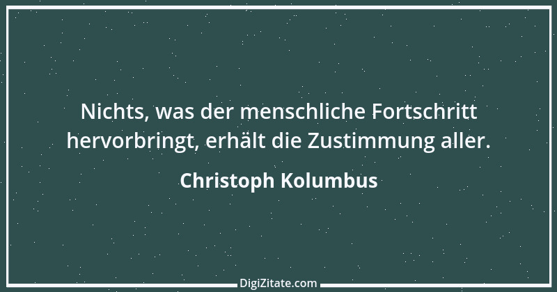 Zitat von Christoph Kolumbus 1