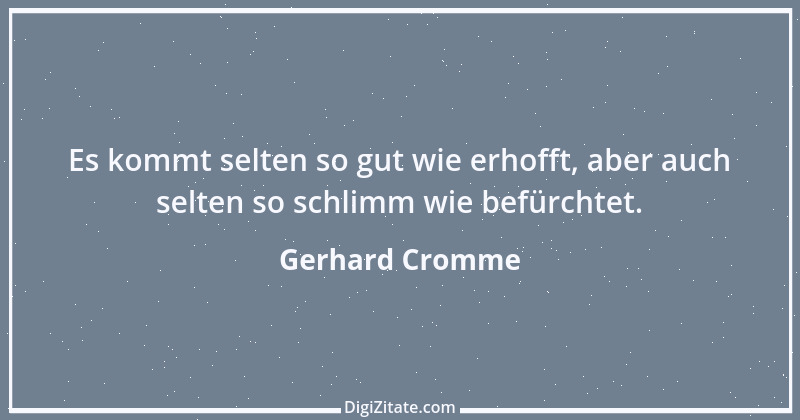 Zitat von Gerhard Cromme 2