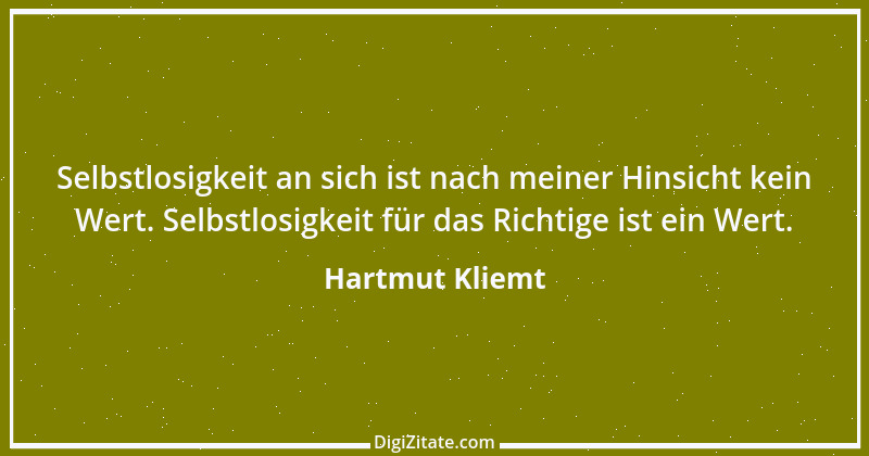 Zitat von Hartmut Kliemt 1