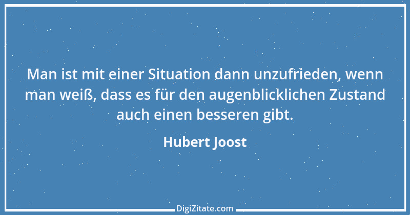 Zitat von Hubert Joost 32