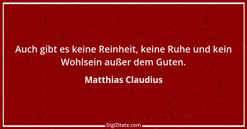 Zitat von Matthias Claudius 176