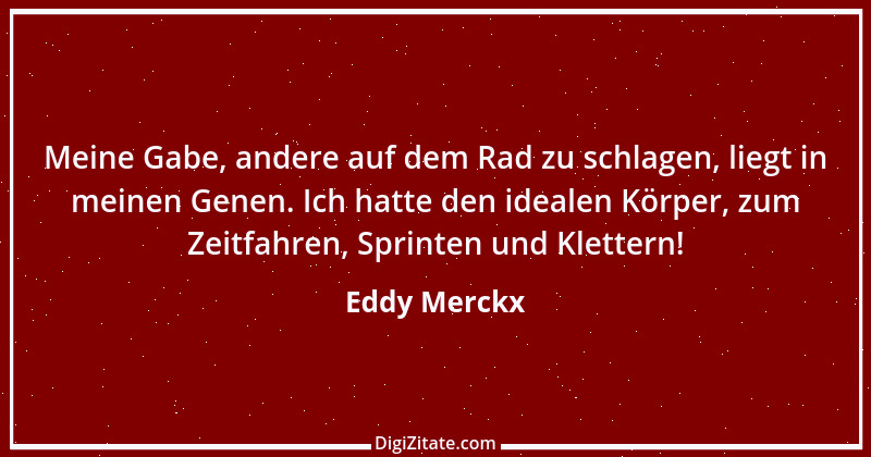 Zitat von Eddy Merckx 4