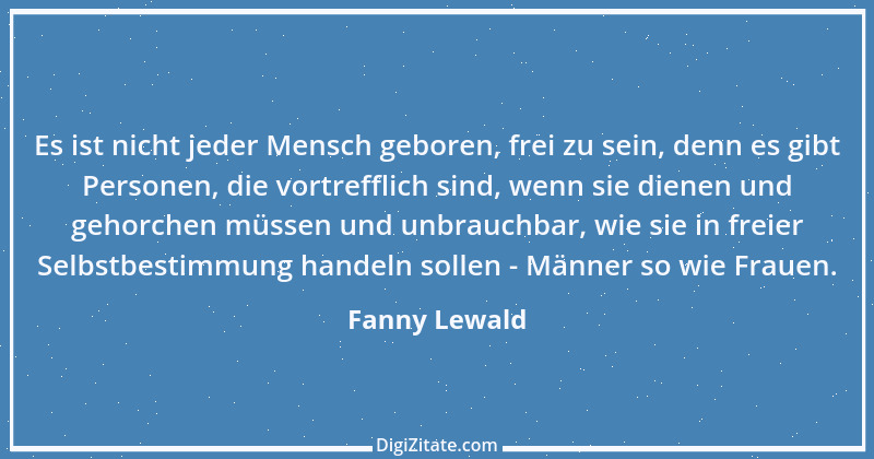 Zitat von Fanny Lewald 28