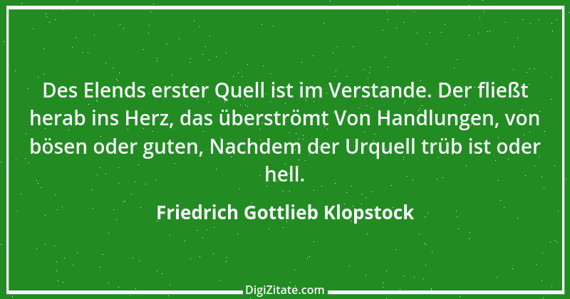 Zitat von Friedrich Gottlieb Klopstock 11