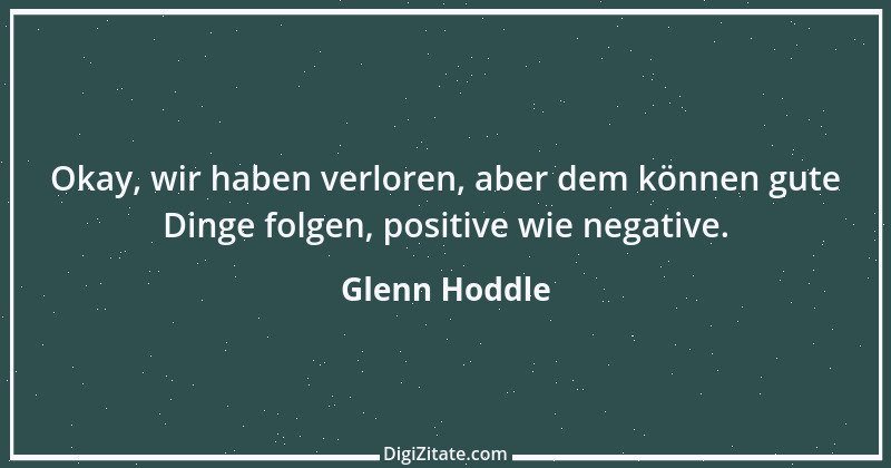 Zitat von Glenn Hoddle 4