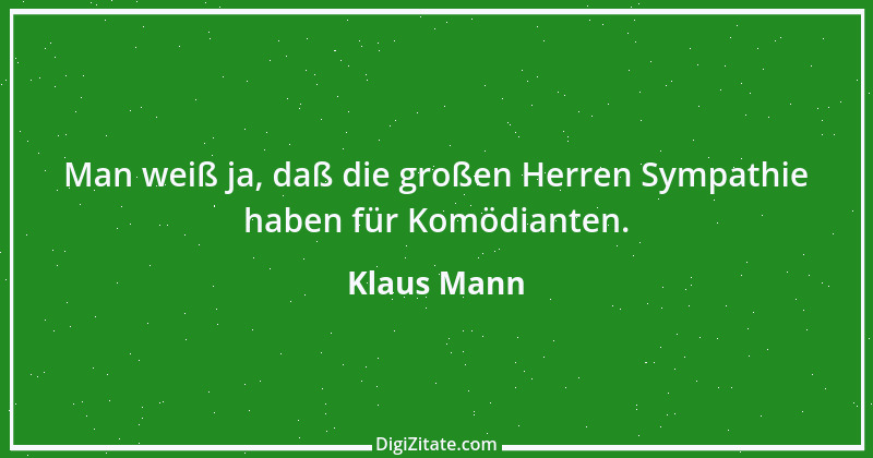 Zitat von Klaus Mann 6