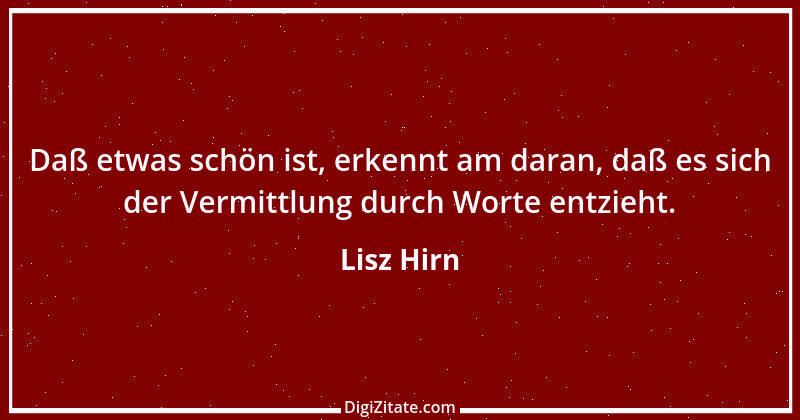 Zitat von Lisz Hirn 19