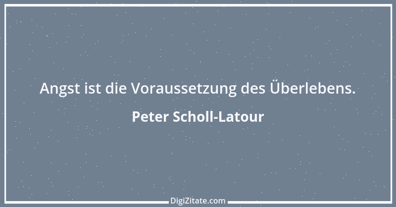 Zitat von Peter Scholl-Latour 3