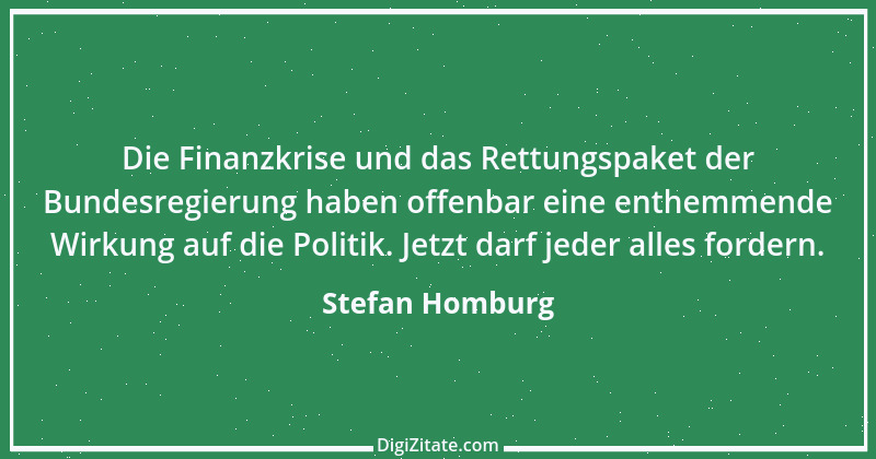 Zitat von Stefan Homburg 1