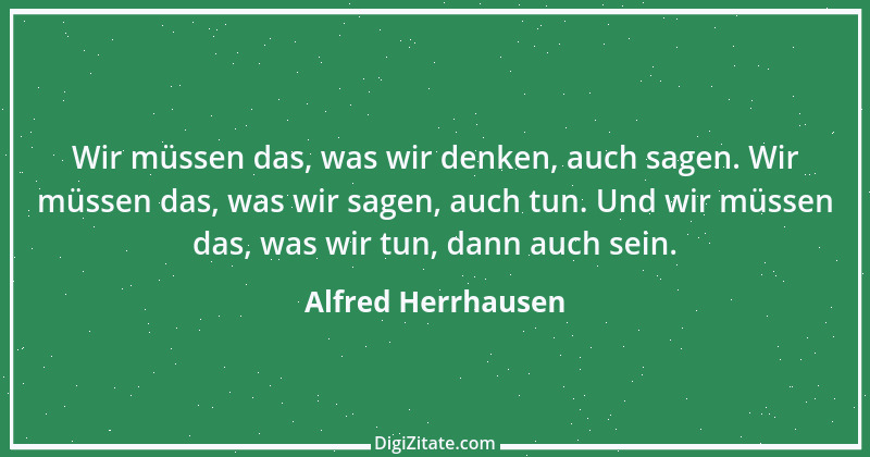 Zitat von Alfred Herrhausen 21