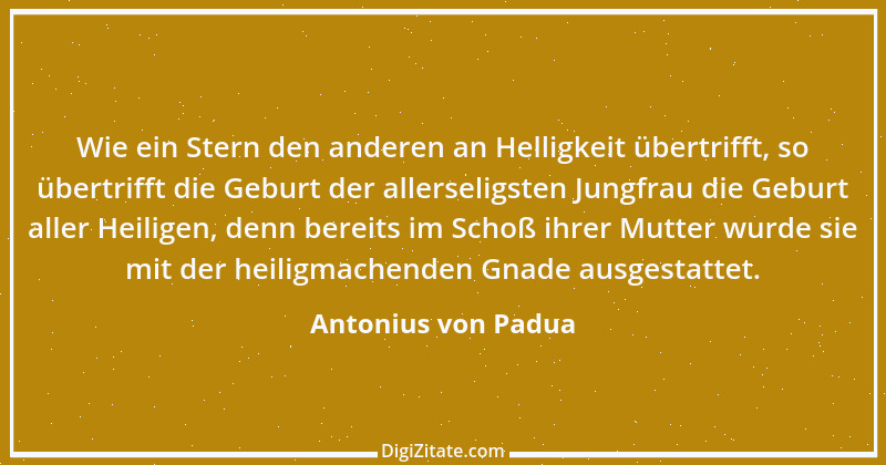 Zitat von Antonius von Padua 10