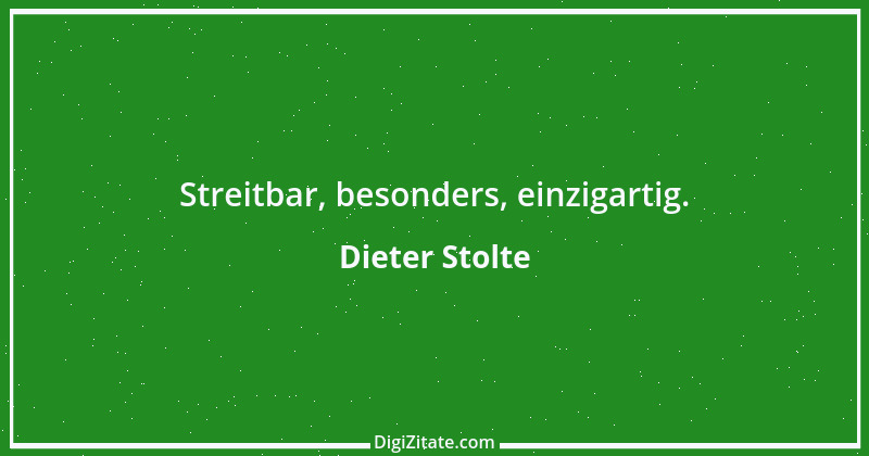 Zitat von Dieter Stolte 1