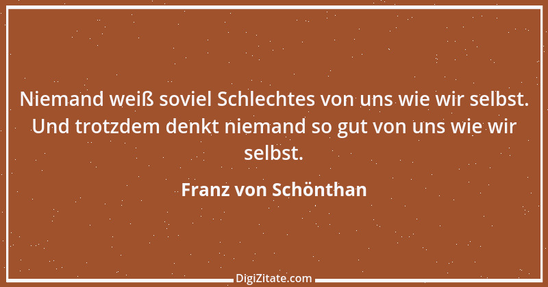 Zitat von Franz von Schönthan 2