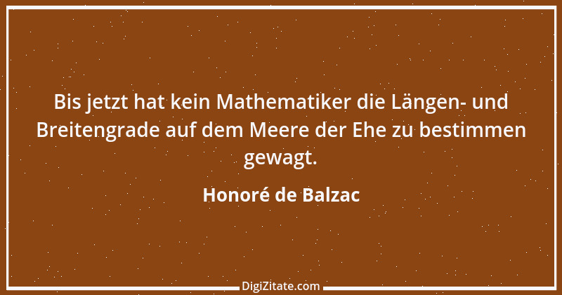 Zitat von Honoré de Balzac 609