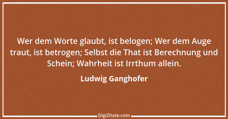 Zitat von Ludwig Ganghofer 5