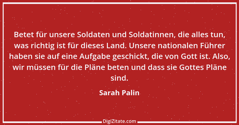 Zitat von Sarah Palin 1