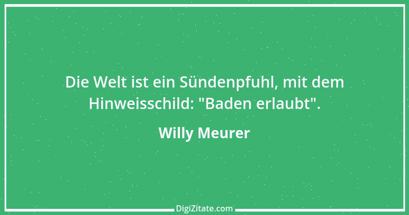 Zitat von Willy Meurer 781