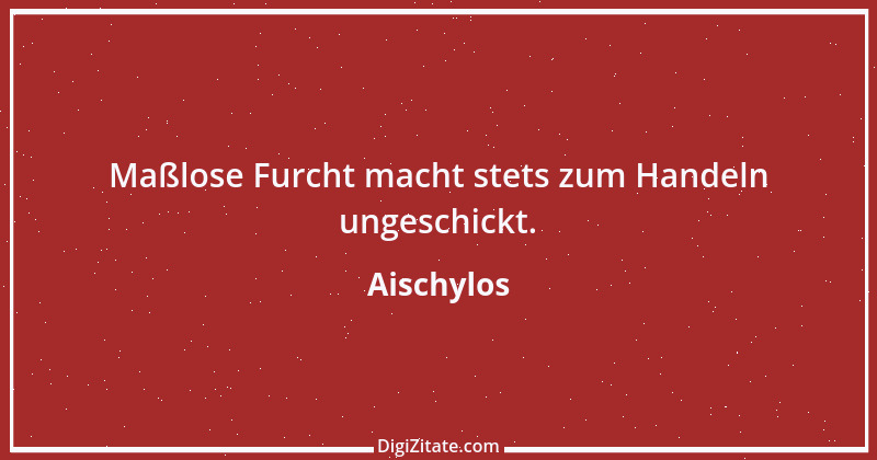 Zitat von Aischylos 20